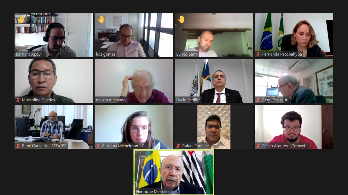 Secretários de Fazenda analisam relatório de Aguinaldo Ribeiro e defendem continuação dos trabalhos da Comissão Mista Secretários de Fazenda analisam relatório de Aguinaldo Ribeiro e defendem continuação dos trabalhos da Comissão Mista
