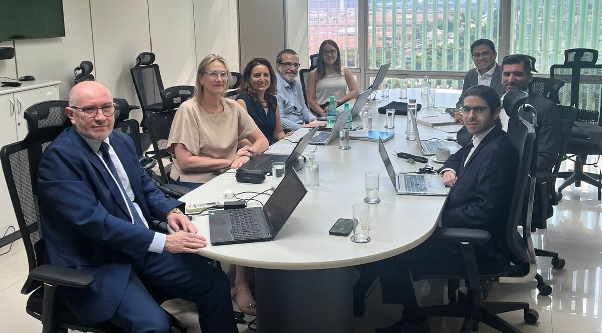 Foto: Membros do pré-comitê gestor reunidos